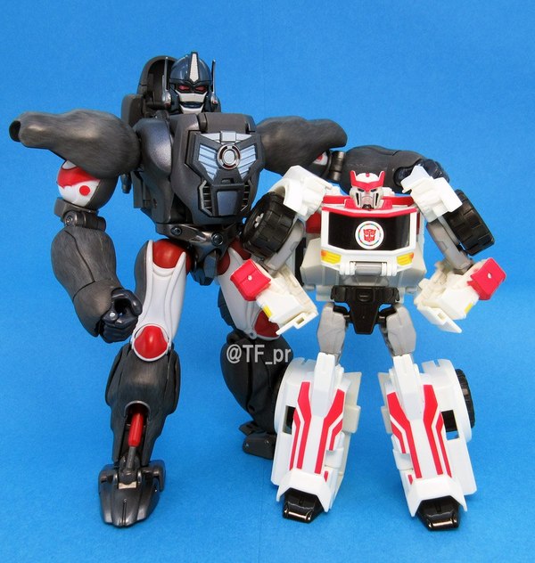 Transformers Adventure TAV59 Ratchet Photos   Plus A Height Check On MP 32 Optimus Primal  (1 of 3)